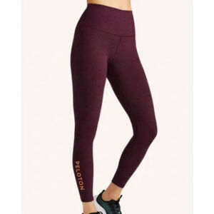 Beyond Yoga x Peloton Caught in the Midi Leggings Purple Small 7/8 High Rise